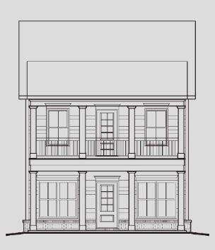 Craftsman Style Adams U Floor Plan features a porc