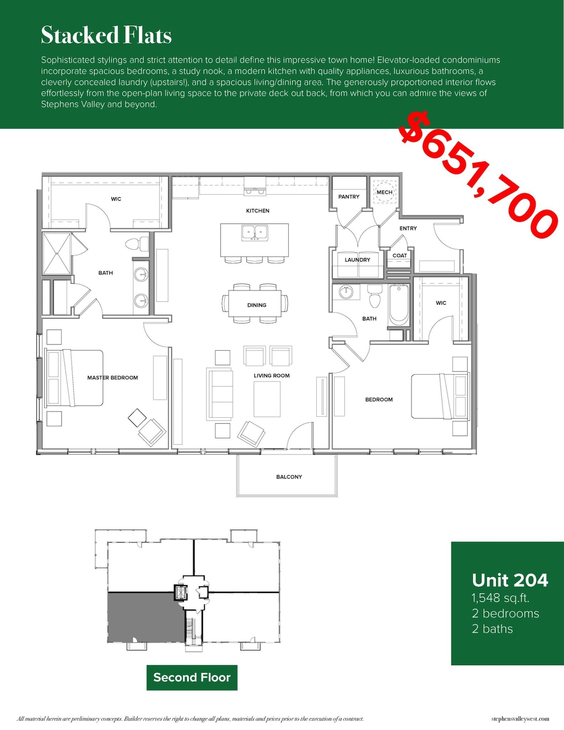For Sale $651,700 • Co-Listing Agent