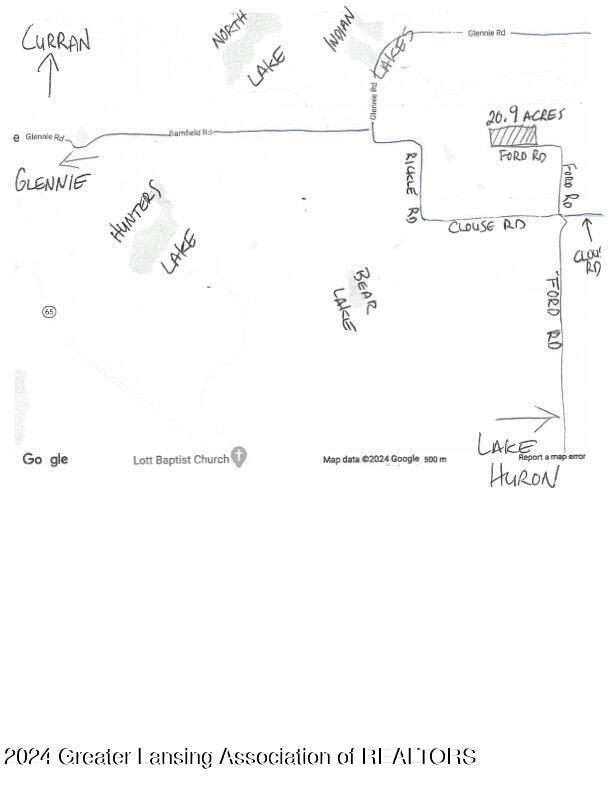 V_L Ford Rd - Map