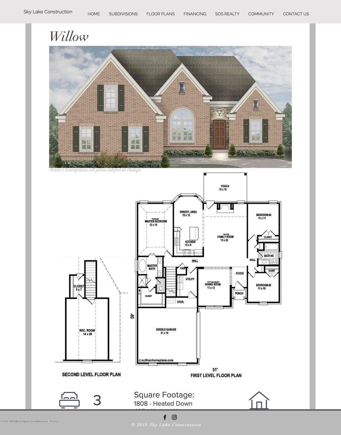 Sky Lake Construction | Willow
