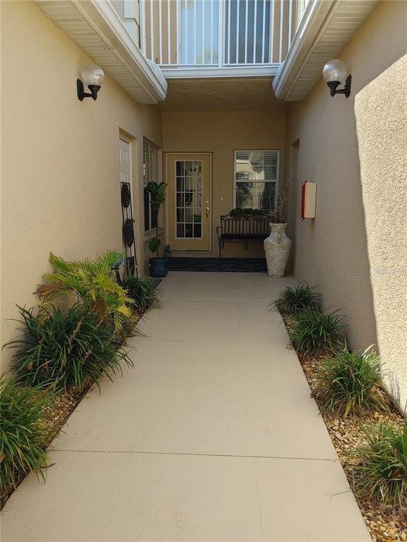 Breezeway entrance