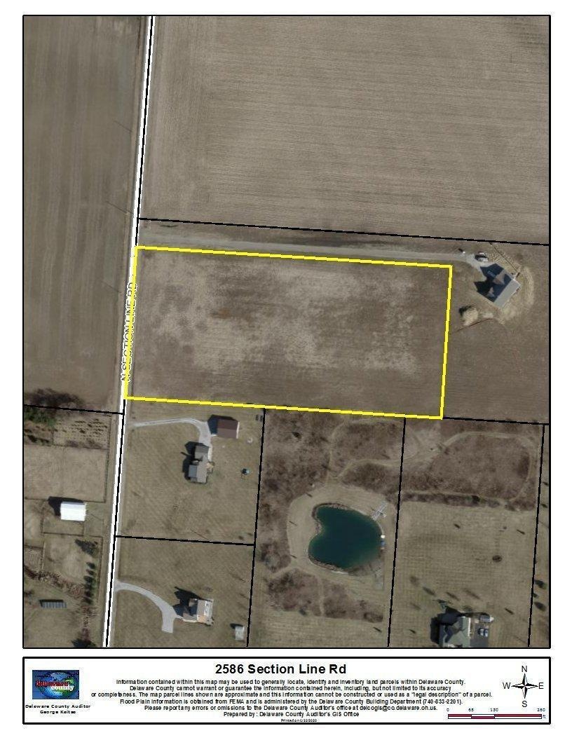 2586 N Section Line Rd Aerial