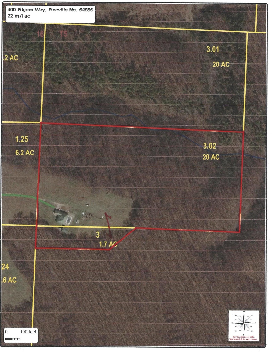 400 Pilgrim Way Aerial