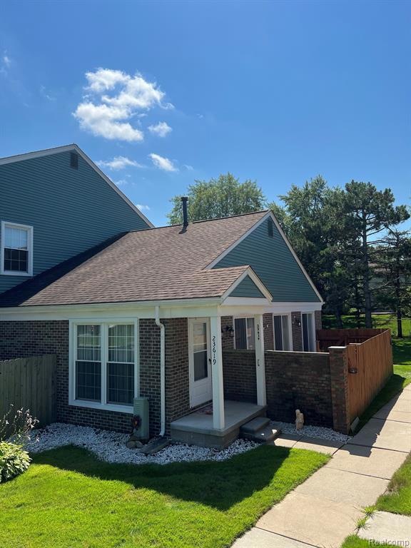 Ranch with large patio