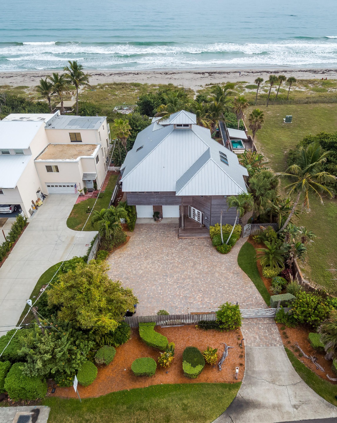 Aerial View from Front