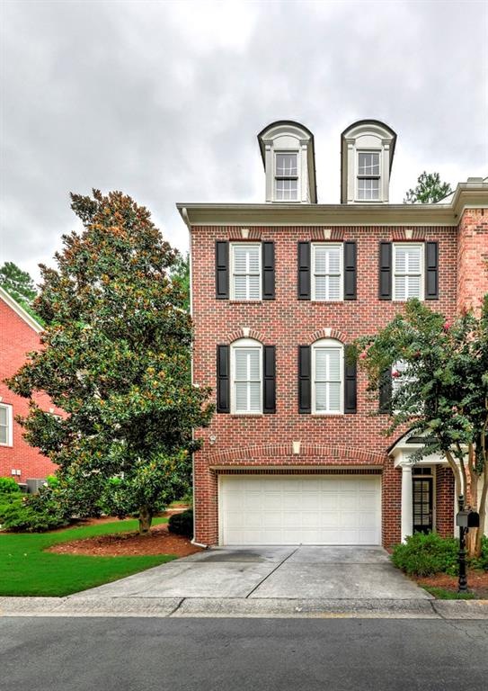 Beautiful brick end unit townhome.