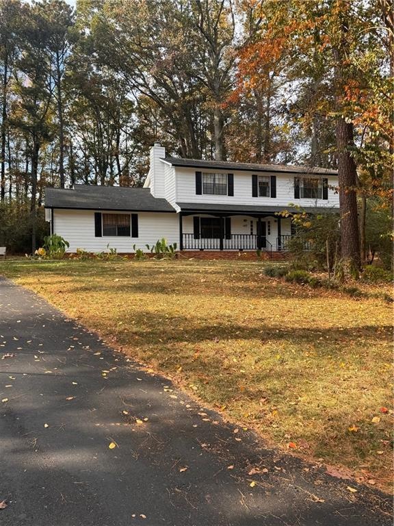 View of front facade
