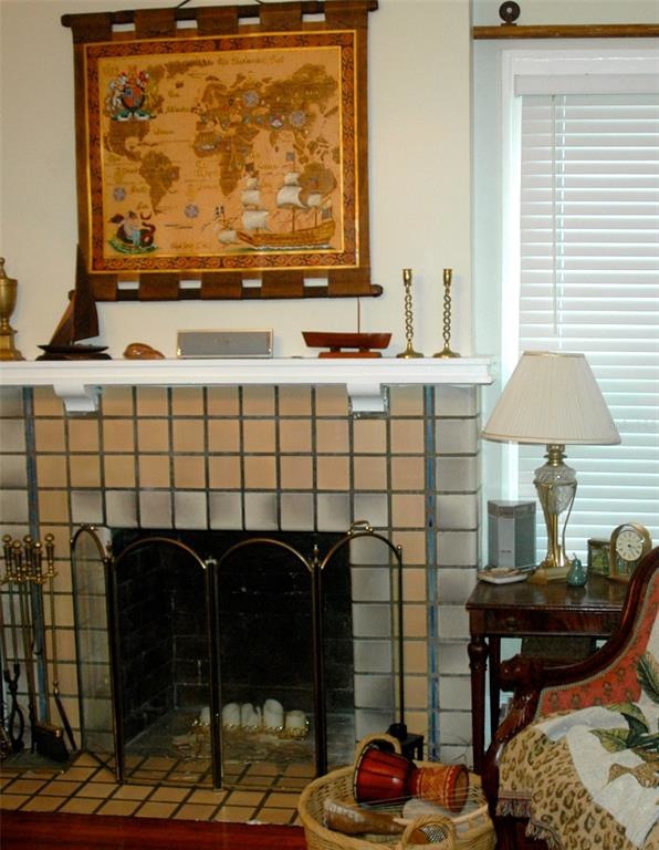 Fireplace in Living Room