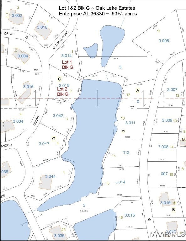 Lot 1 & 2 Blk G Oak Lake Dr, Level Plains, AL 36330 - photo 1