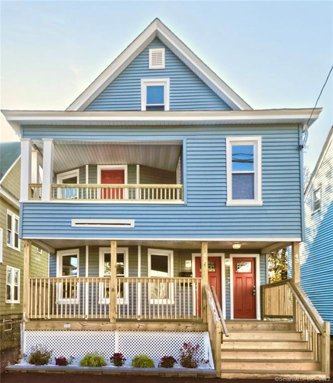 WELCOME HOME! 2 FAMILY COMPLETELY REMODELED IN AN 