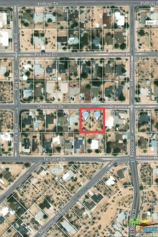 Two vacant lots next to each other for sale