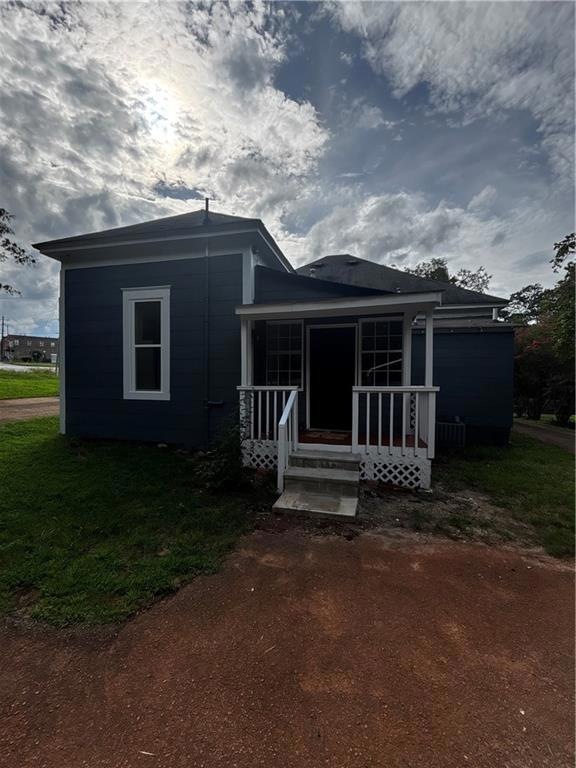View of bungalow-style home