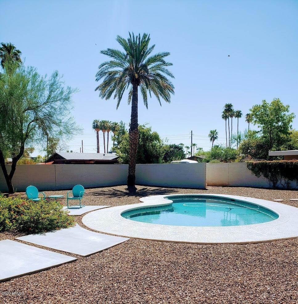 Sparkling pool and new patios