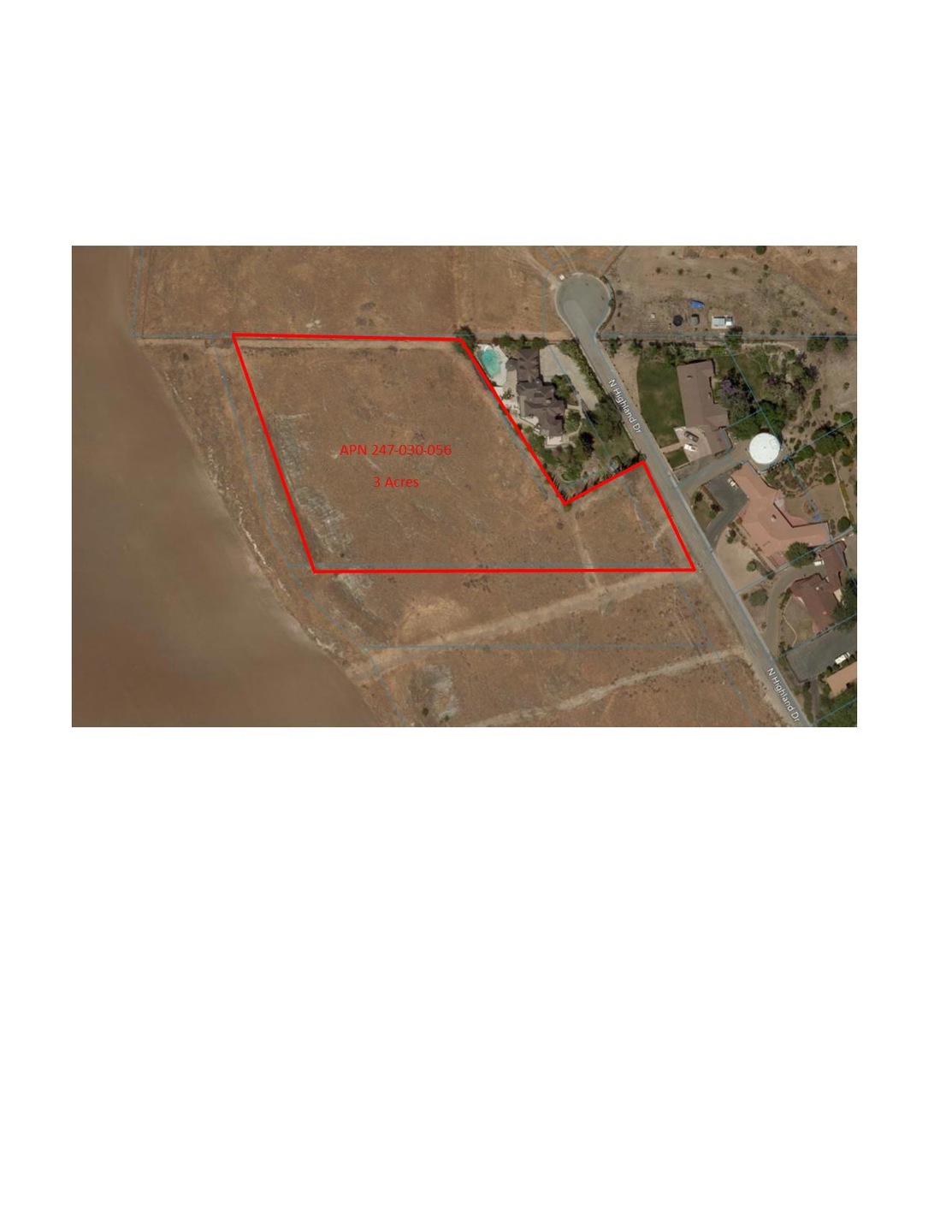 Outlined 3 Acres