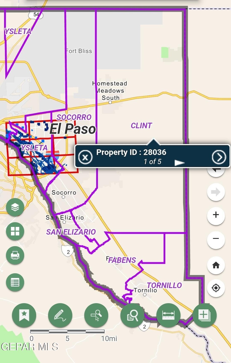 CAD map