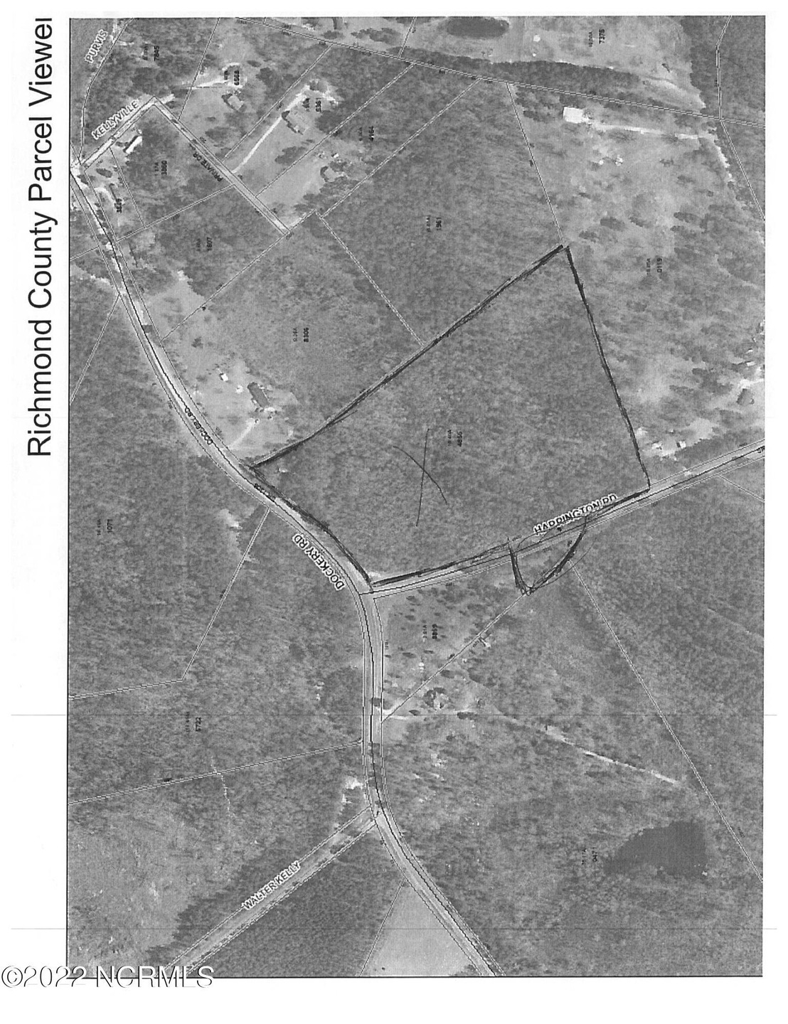 This is black & white map