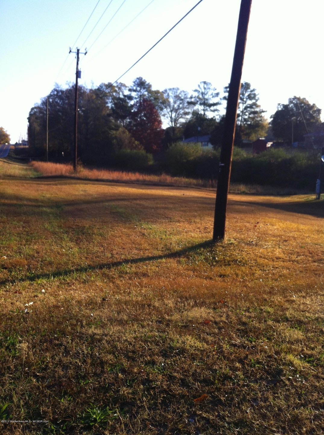 from driveway north