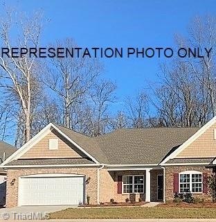 Twin home being built similar to the photo but not exact. Photo use as a representation only.
