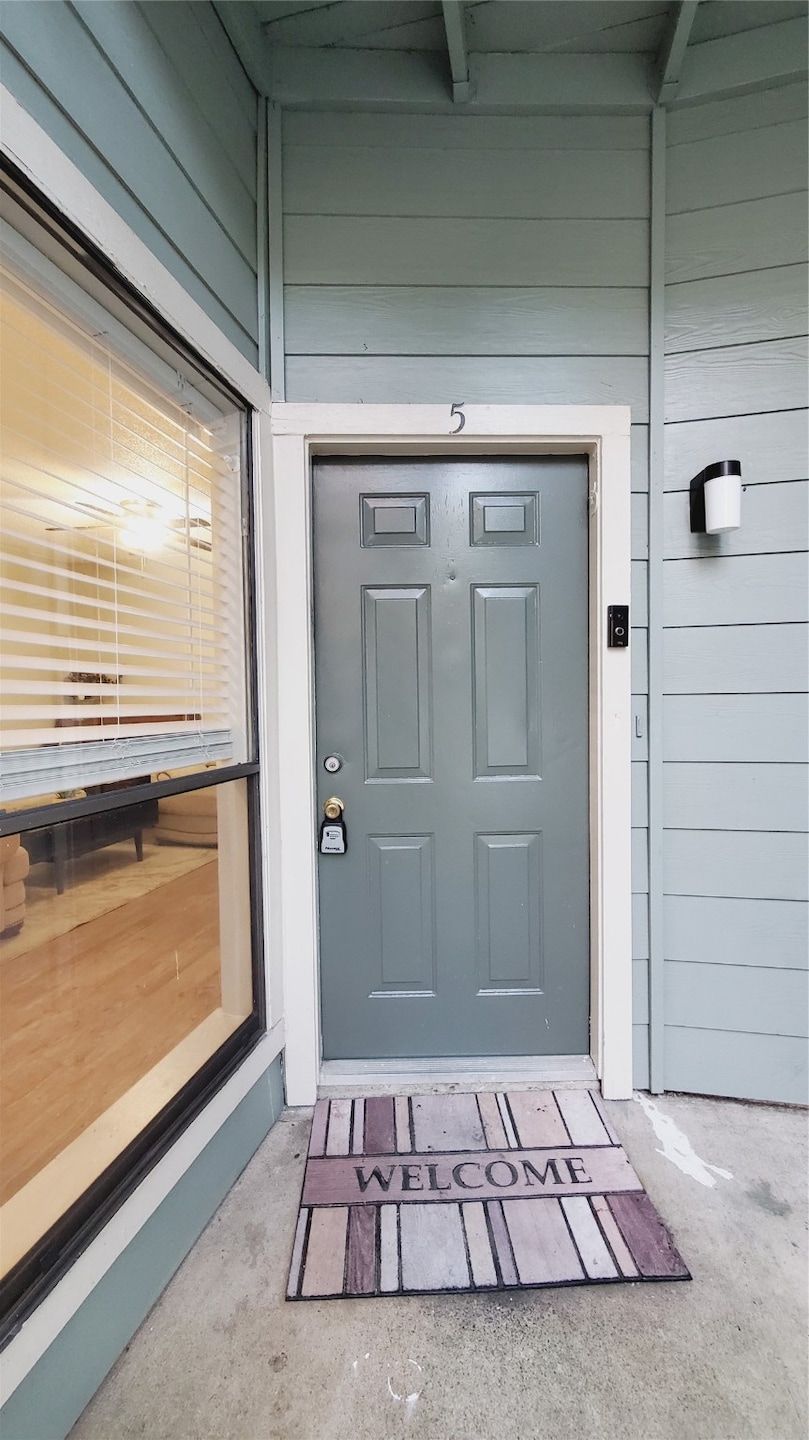 Home is located on the ground floor for easy access and convenience.