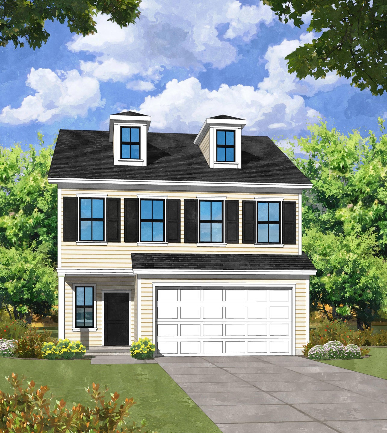 Hampton B Rendering