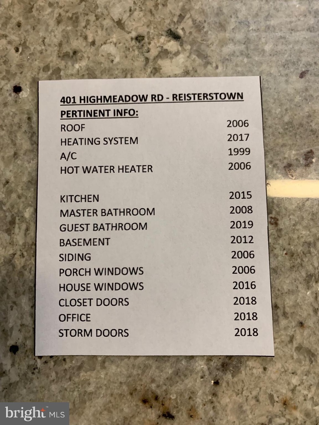 401 Highmeadow Rd, Reisterstown, MD 21136 - photo 1
