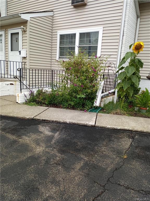 Front with garden area