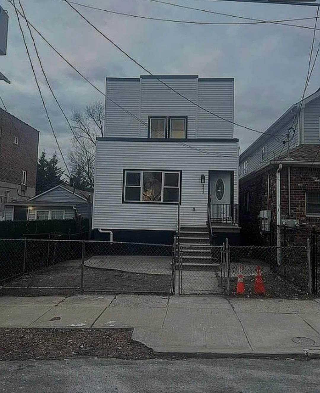 Front of Structure