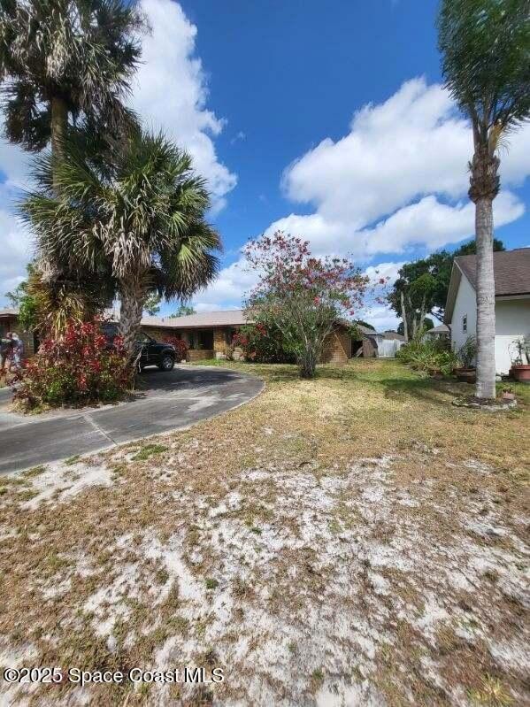 Front driveway