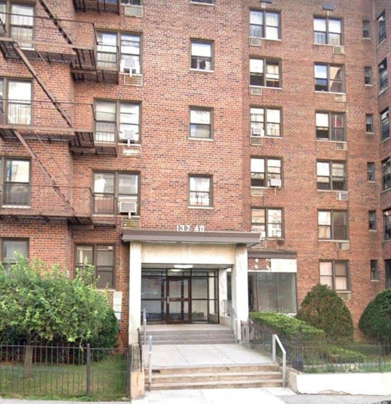 Front of Structure