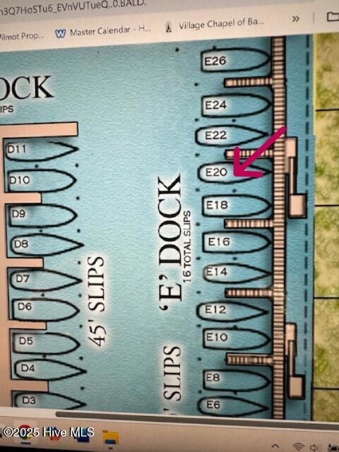 Dock map