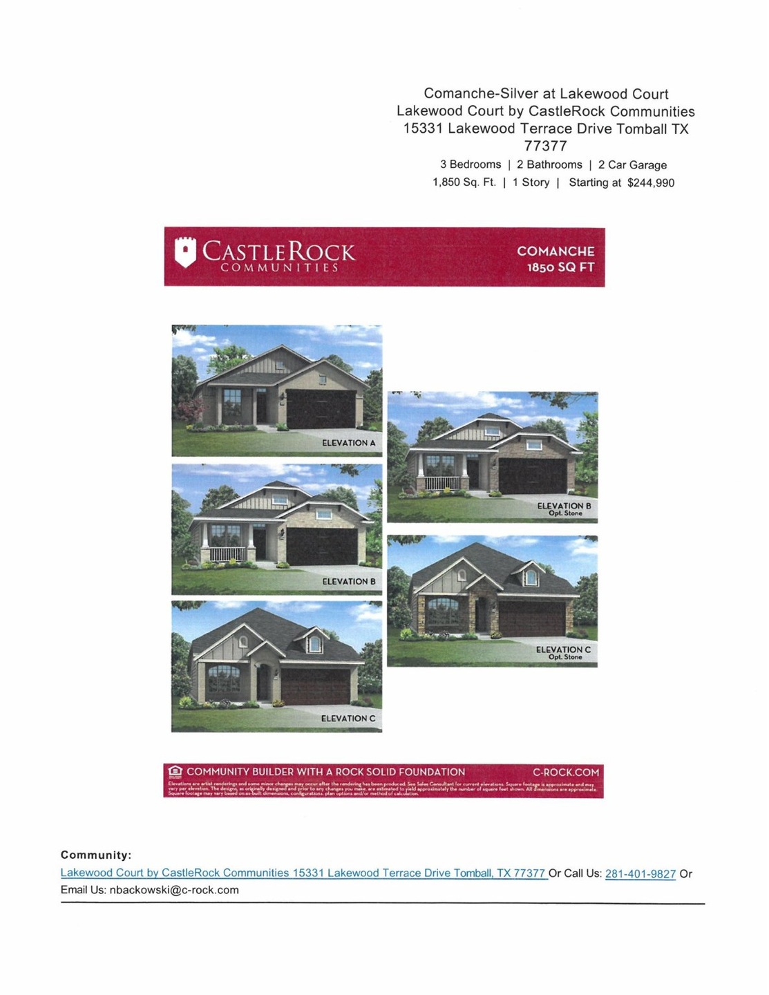 15403 Lakewood Terrace Dr, Tomball, TX 77377 - photo 1