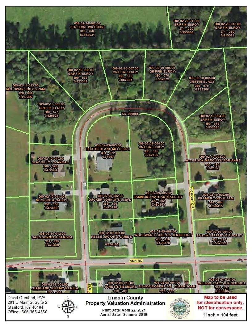 griffin hickory map