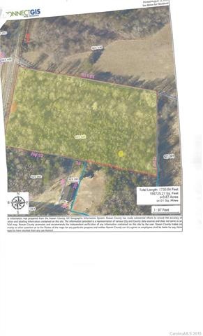 Map of  of lot. to be determined  by survey