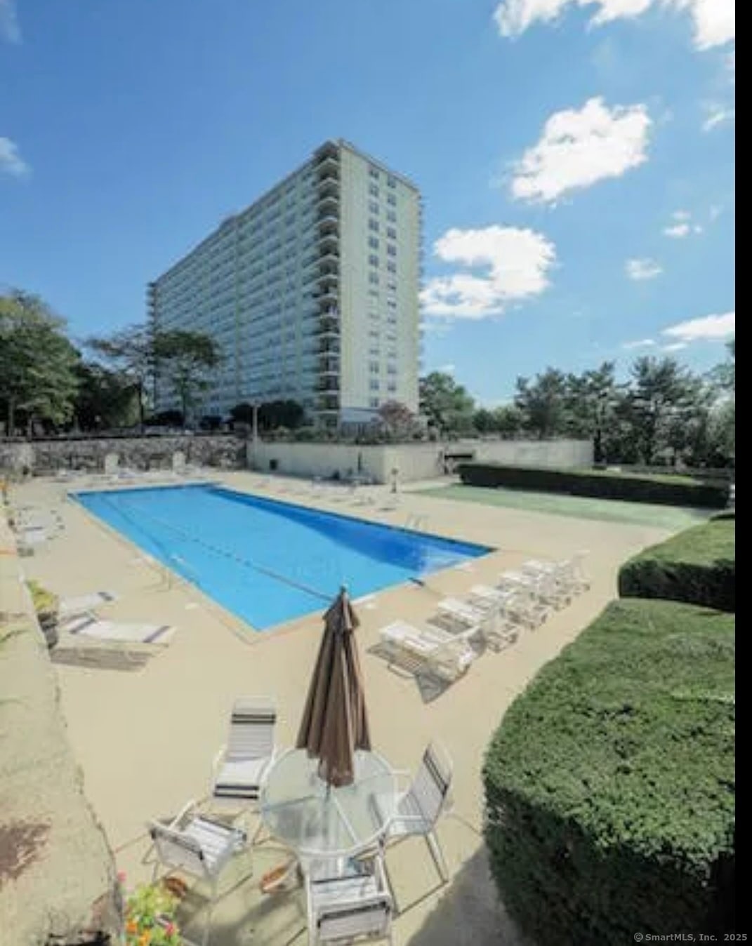 Embassy Towers and the Pool Area