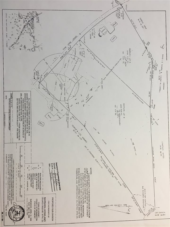Approved state in-ground septic system for a 4 bed