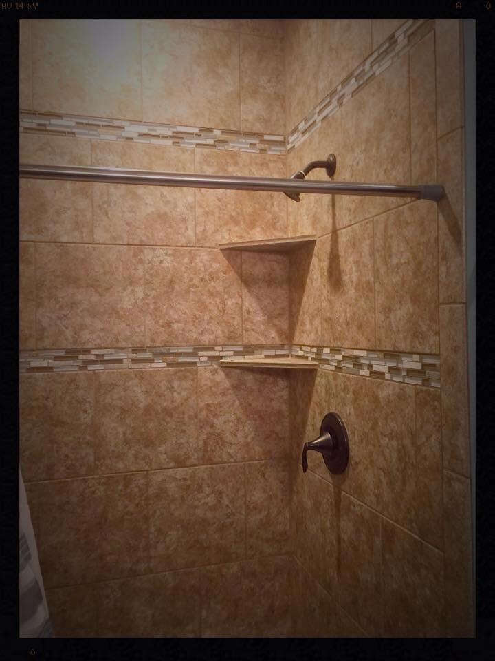 Master bath shower