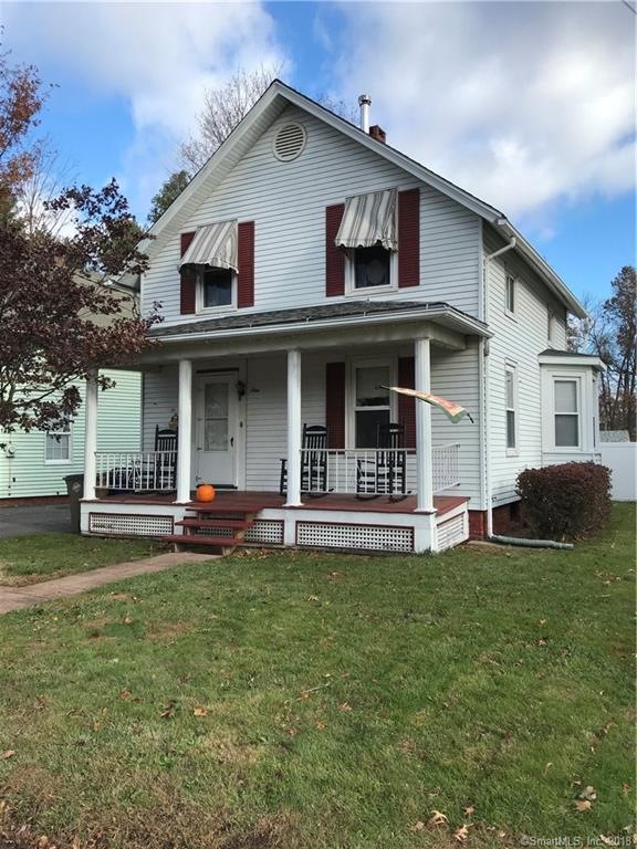 Frontal shot of house.