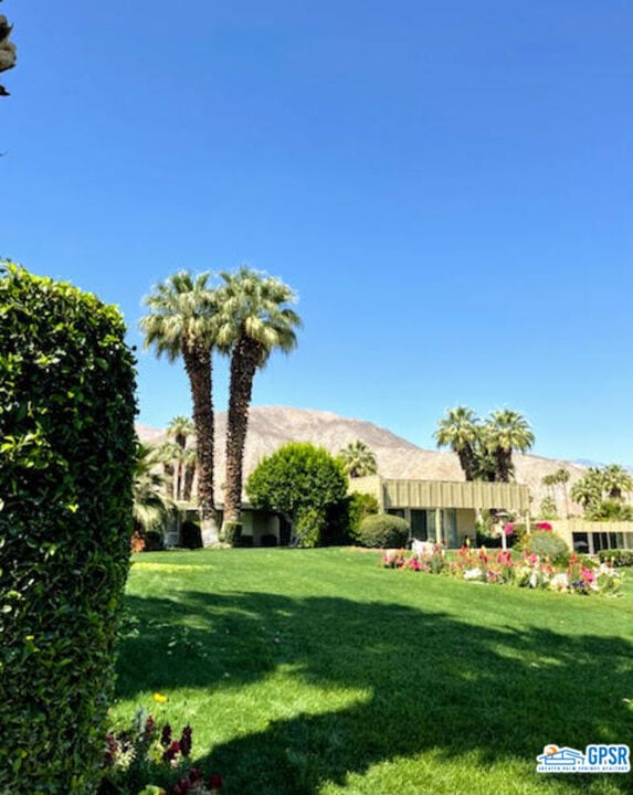 Greenbelt/mountain view from patio