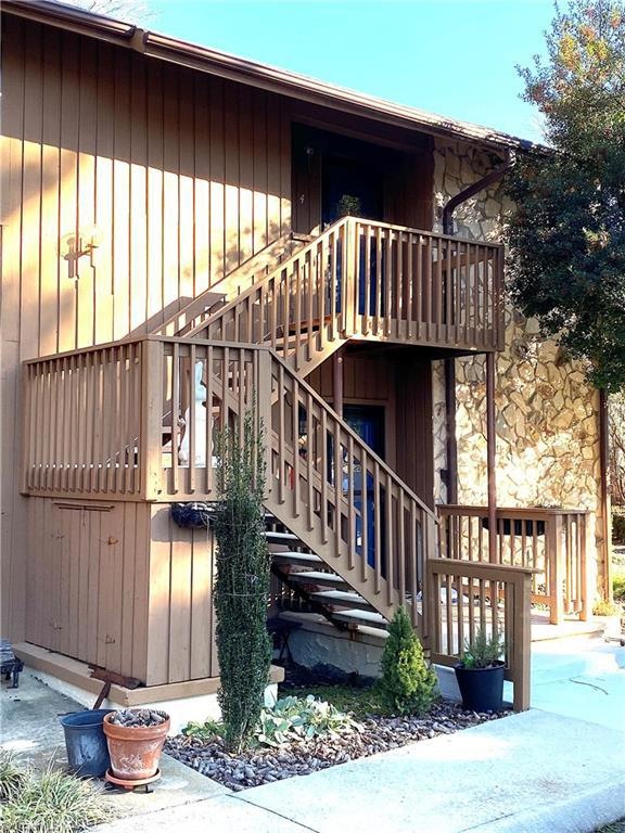 Unit 4 is upstairs and end unit.