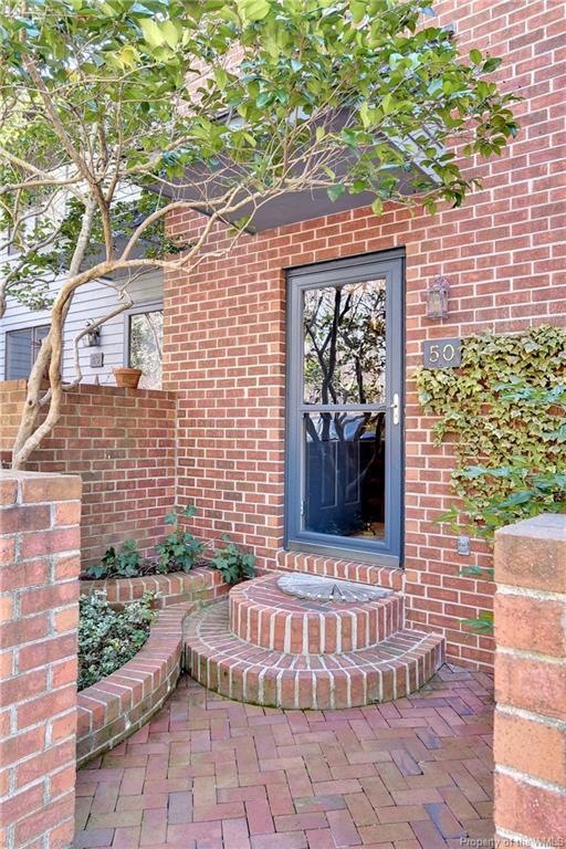 Front Entrance Through Private Courtyard