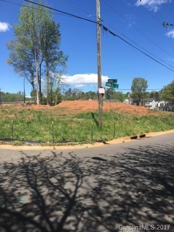 Deep corner lot, cleared off.