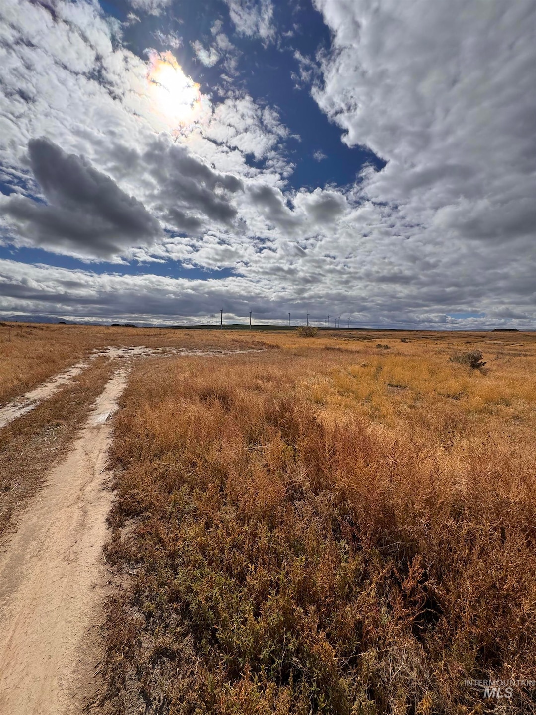 View of undeveloped land with rural landscape