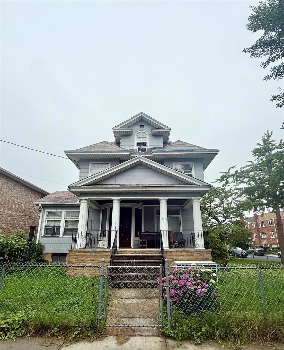 Front of Structure