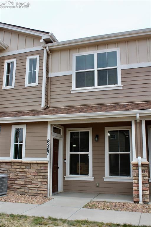 Front of home faces open/green space