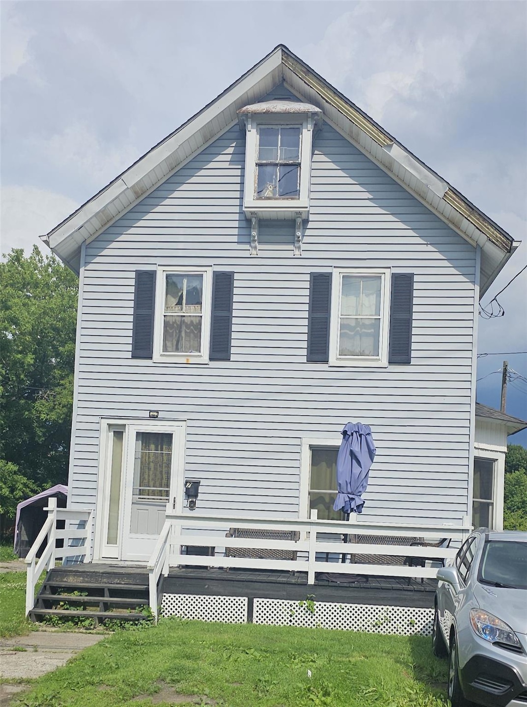Front of Structure
