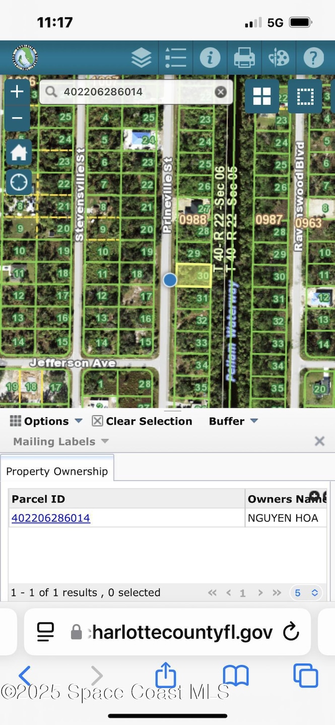 Lot location