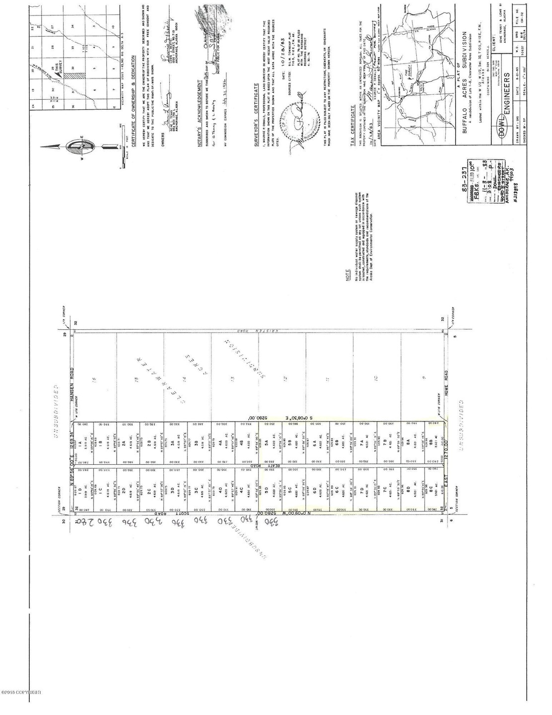 plat map
