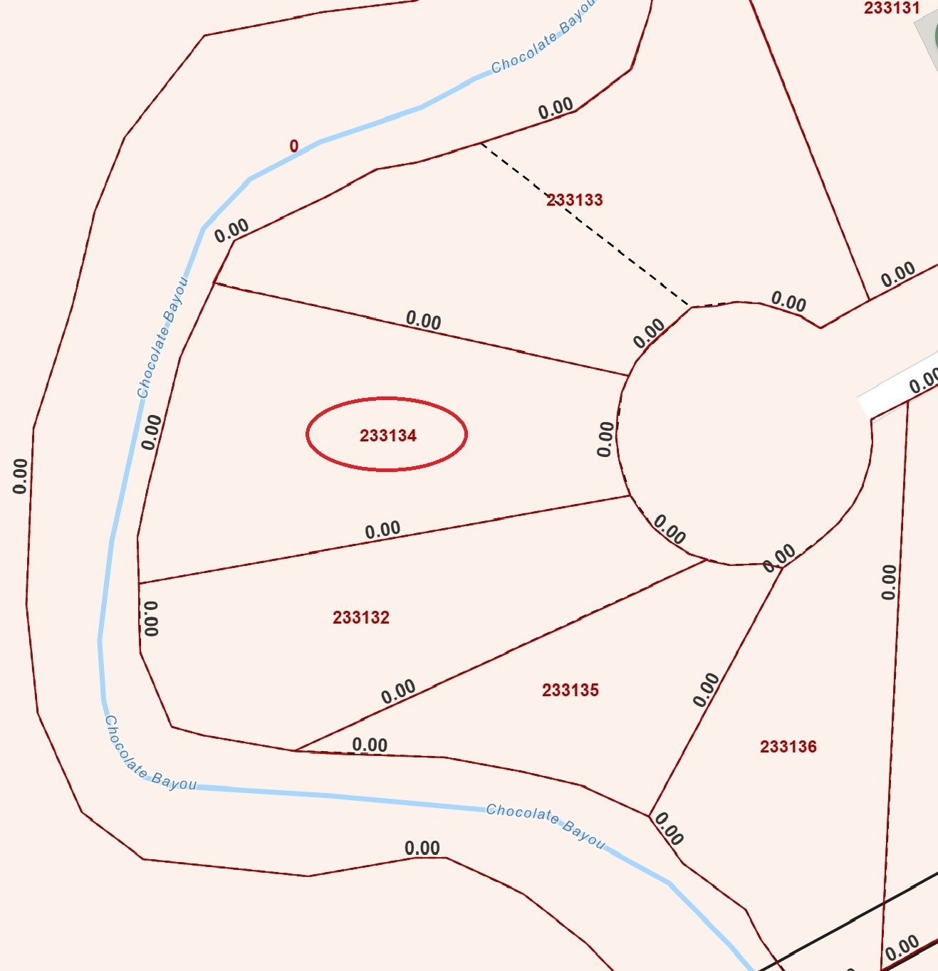 Map view of lot