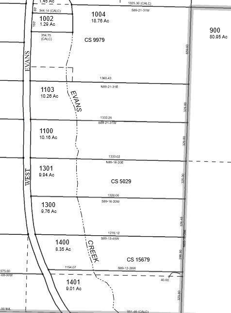 Map - 4932 W Evans