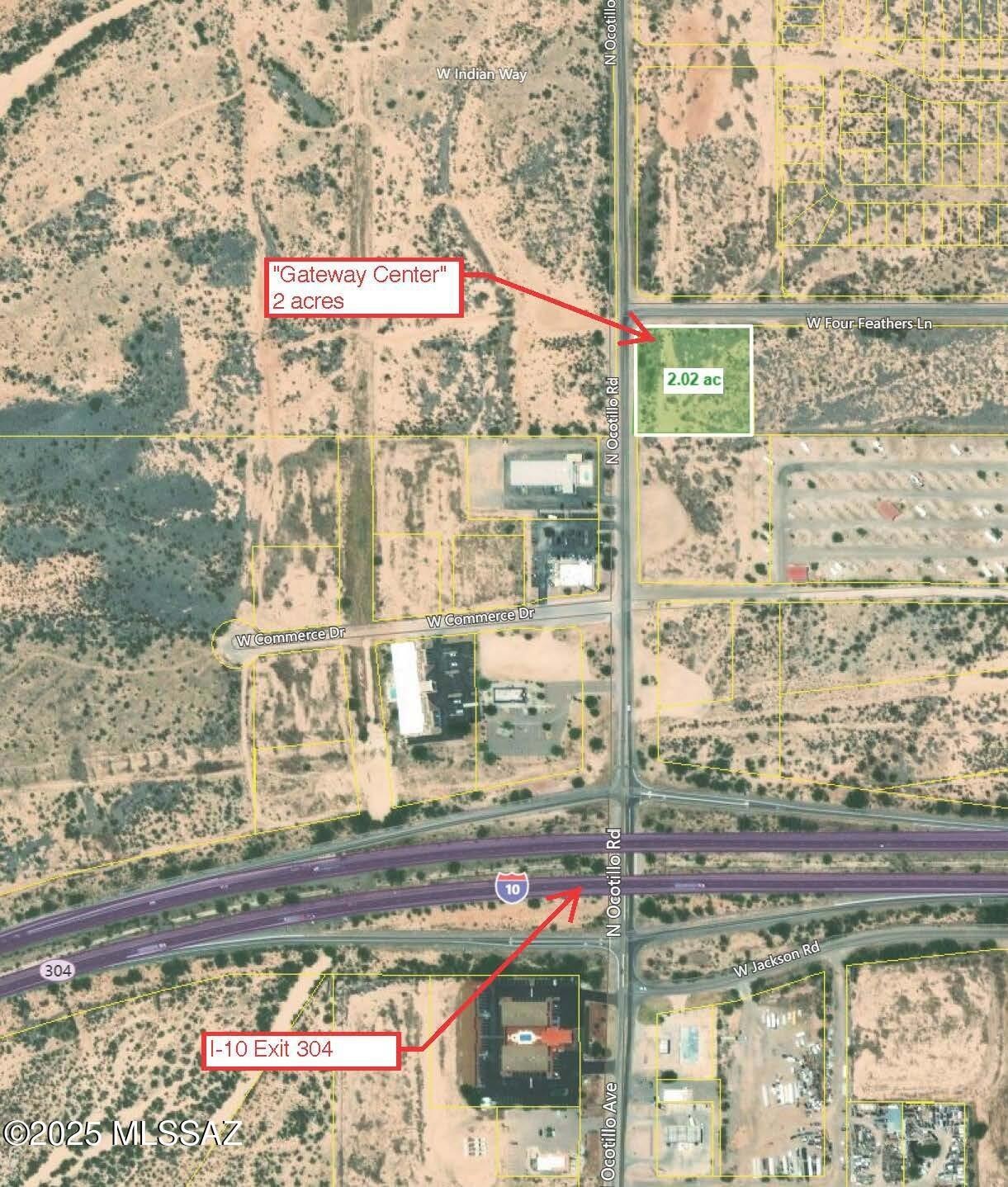 2 Acres - aerial